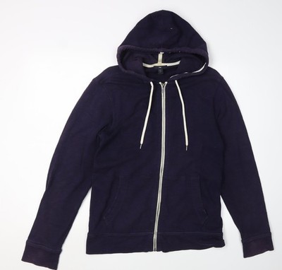 Gap Unisex Lila Full Zip Hoodie Größe S
