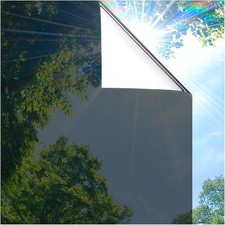 One Way Window Privacy Film Mirror Tint Heat Control UV Block Reflective Glass
