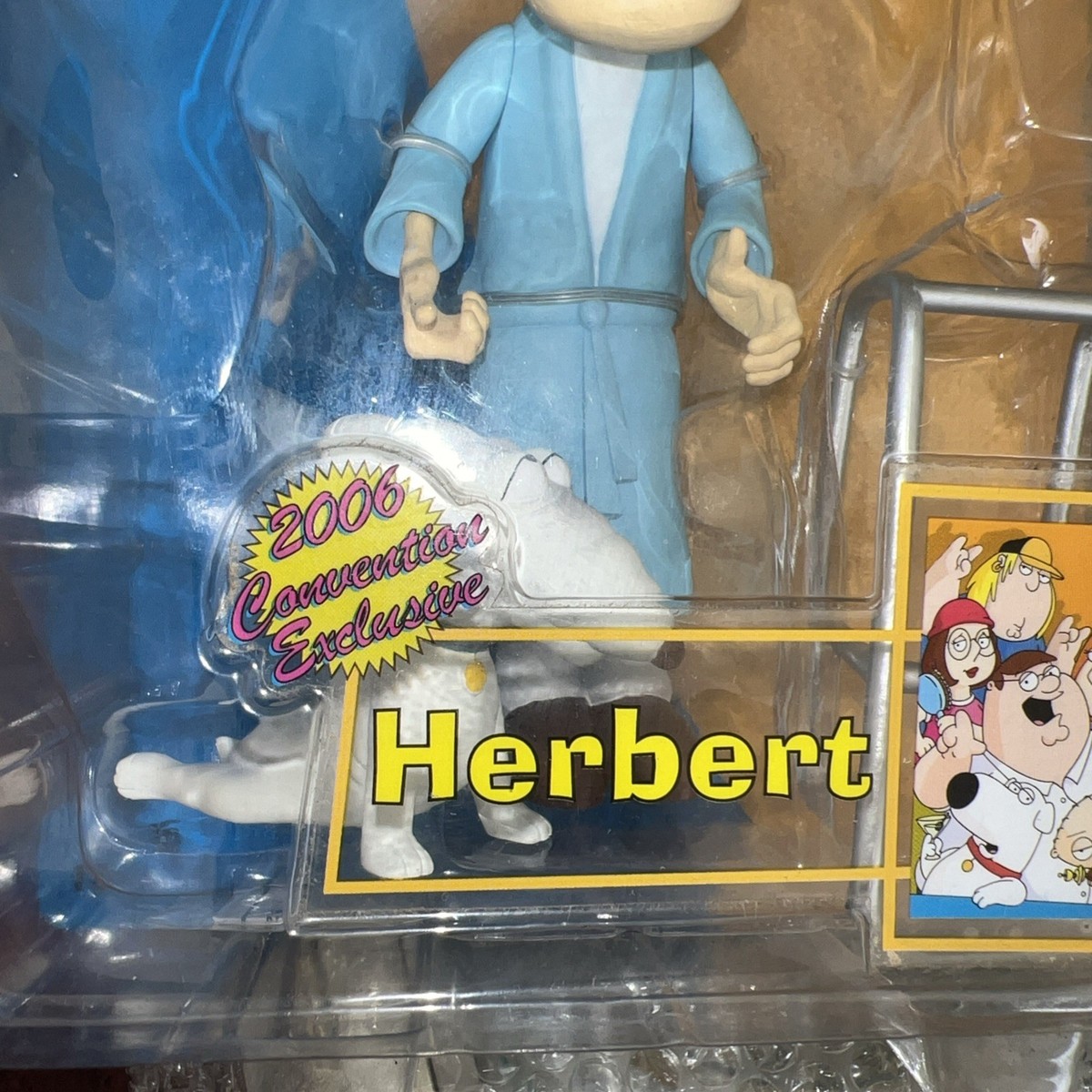 レア！ ファミリー・ガイ フィギュア MEZCO Mezco Family Guy SDCC Exclusive Herbert Action Figure for sale