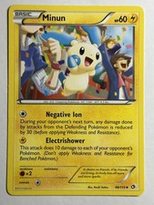 Minun Legendary Treasures 48/113 MP-LP Pokémon Card on eBay