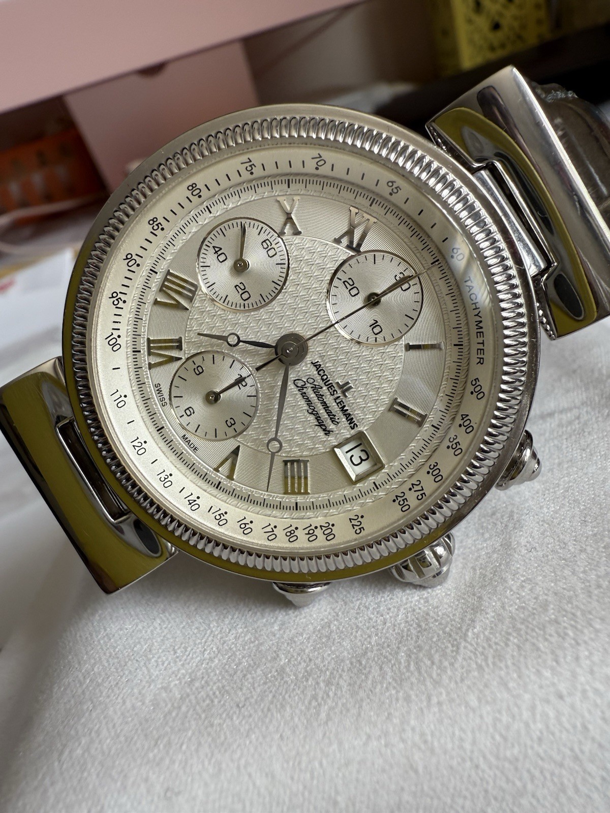 Rare Jacques Lemans Automatic Chronograph Luxury … - image 9