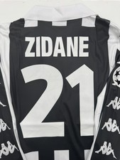 Zinedine Zidane Juventus International Club Soccer Fan Apparel and
