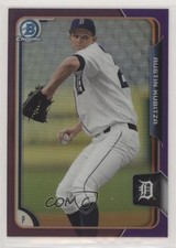 2015 Bowman Chrome Prospects Purple Refractor 125/250 Austin Kubitza #BCP32 z6b