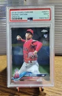 2018 Topps Chrome Update SHOHEI OHTANI Pitching Rookie RC #HMT1 PSA 9 Mint