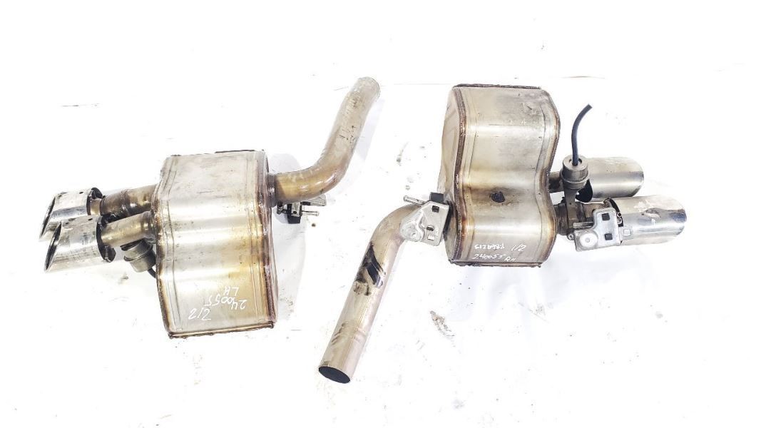 2017 Maserati GHIBLI OEM Pair Rear Mufflers with Tips