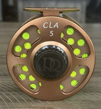 Clean Ross CLA 5 8/10 wt Fly Reel w/New Rio Grand Fly Line