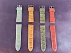 Sell a lot 50 pcs genuine leather watch straps 24mm& 26mm =39GBP