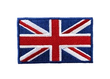 Union Jack Flag Patch, British Flag Iron On Patch, United Kingdom Flag