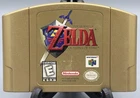 Legend Of Zelda Ocarina of Time N64 Gold Collectors Edition Tested/Saves✅