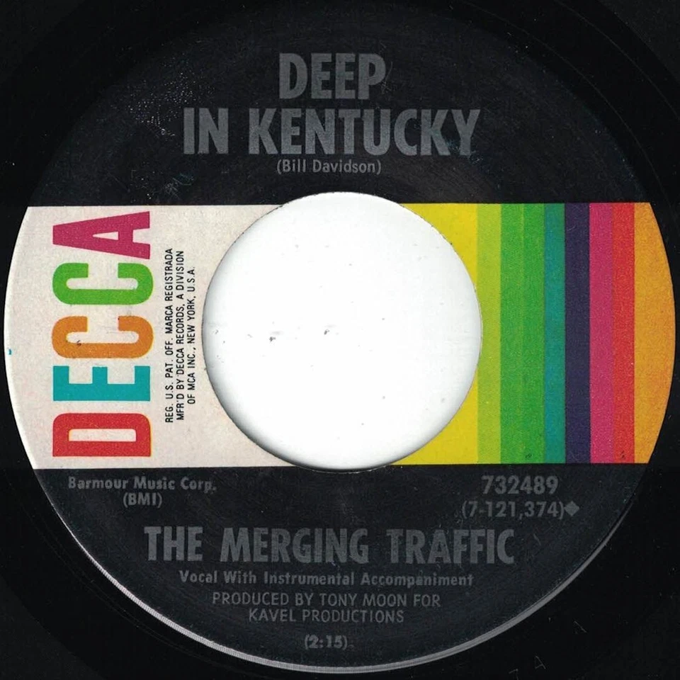 Northern Beach MERGING TRAFFIC "Bit By Bit" DECCA M- Arkansas band Box Tops styl - Image 2 of 2