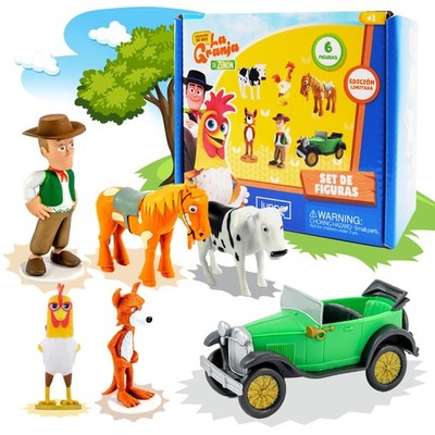 La Granja De Zenon - Set of 6 Action & Adventure Figurines for Kids, Zenon Farm