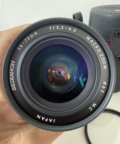 Seikanon 28-70mm Macro Zoom Tristan UV 62mm Filter Japan W/case 57852608 - Picture 6 of 19