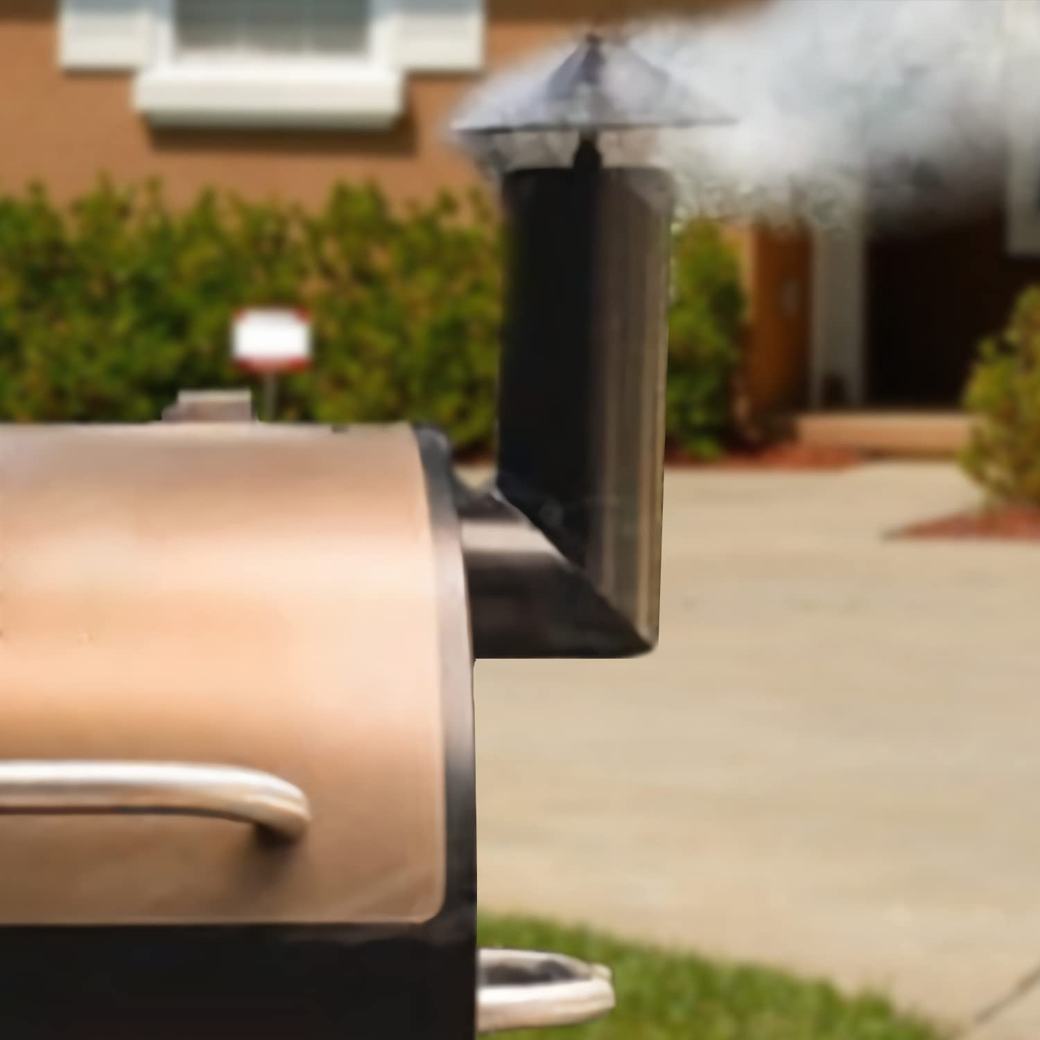 Grill Smoke Stack for Pit Boss/Traeger/Camp Chef and Other Pellet Grills Smok...