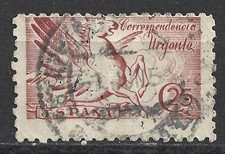Spain 1939-42 Scott E20 used - 25c, winged horse, Pegasus