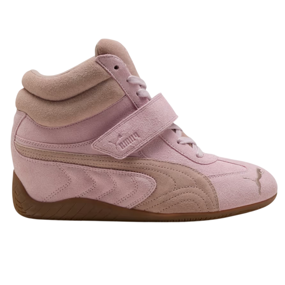PUMA×ROSE SPEEDCAT スニーカー Puma Speedcat Wedge Pink Mauve Rose Latte Women's Sneakers 407878