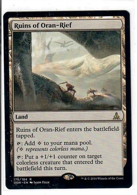 Ruins of Oran-Rief 176 Rare Oath of the Gatewatch Magic: The Gathering LP