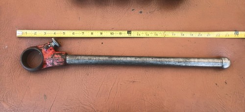 Ridgid 00-R Ratcheting Pipe Threading Tool W/5 Dies 1/4” 3/8" 1/2” 3/4” 1" USA - Picture 2 of 18