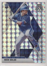 2020 Panini Chronicles Mosaic Mosaic Prizm Nick Solak #45 2l4