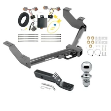 Complete Package w/ Wiring Kit & 2" Ball Trailer Hitch for ford Transit Connect