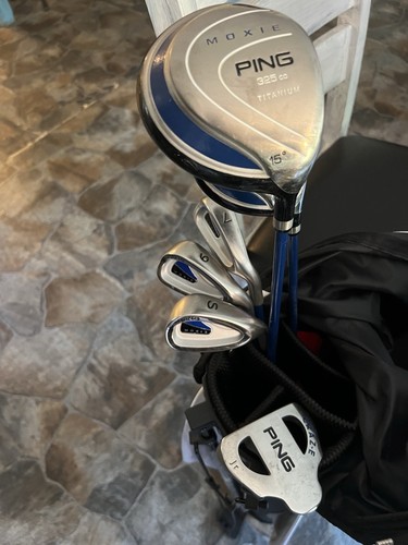 Pink Moxie Youth Flex Set 6 Schläger mit Ping Craz-E Putter!!
