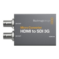 Blackmagic HDMI to SDI Micro Converter 2x 3G SDI Outputs with Power Supply