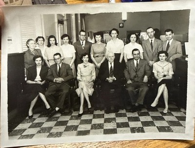 Tupelo Mississippi History Identified Photo Bank of Tupelo Banking Document 1952