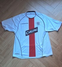 GLASGOW RANGERS 2005 2006 AWAY FOOTBALL SHIRT SOCCER JERSEY UMBRO sz XL MEN