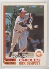 1982 O-Pee-Chee Rick Dempsey #262 jn1