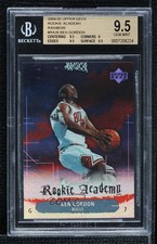 2004-05 Upper Deck Rookie Academy Rainbow Ben Gordon #RA26 BGS 9.5 GEM MINT 17a5