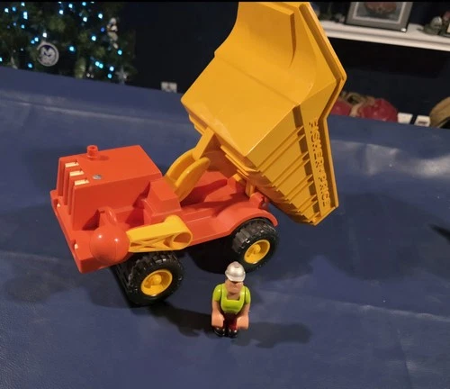 Vintage 1978 Fisher Price Dump Truck Husky Helper #302