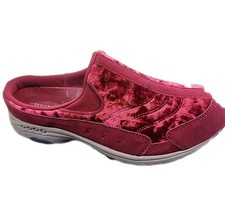 Easy Spirit Traveltime 567 Women's Burgundy Red Slip on Mule shoes 9 M 59 Msrp