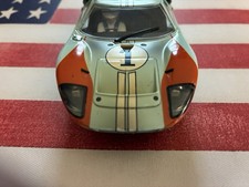 Scalextric Sports GT Battle - Ford GT40 Black/ Ford GT40 LT Blue 1:32 Slot Cars