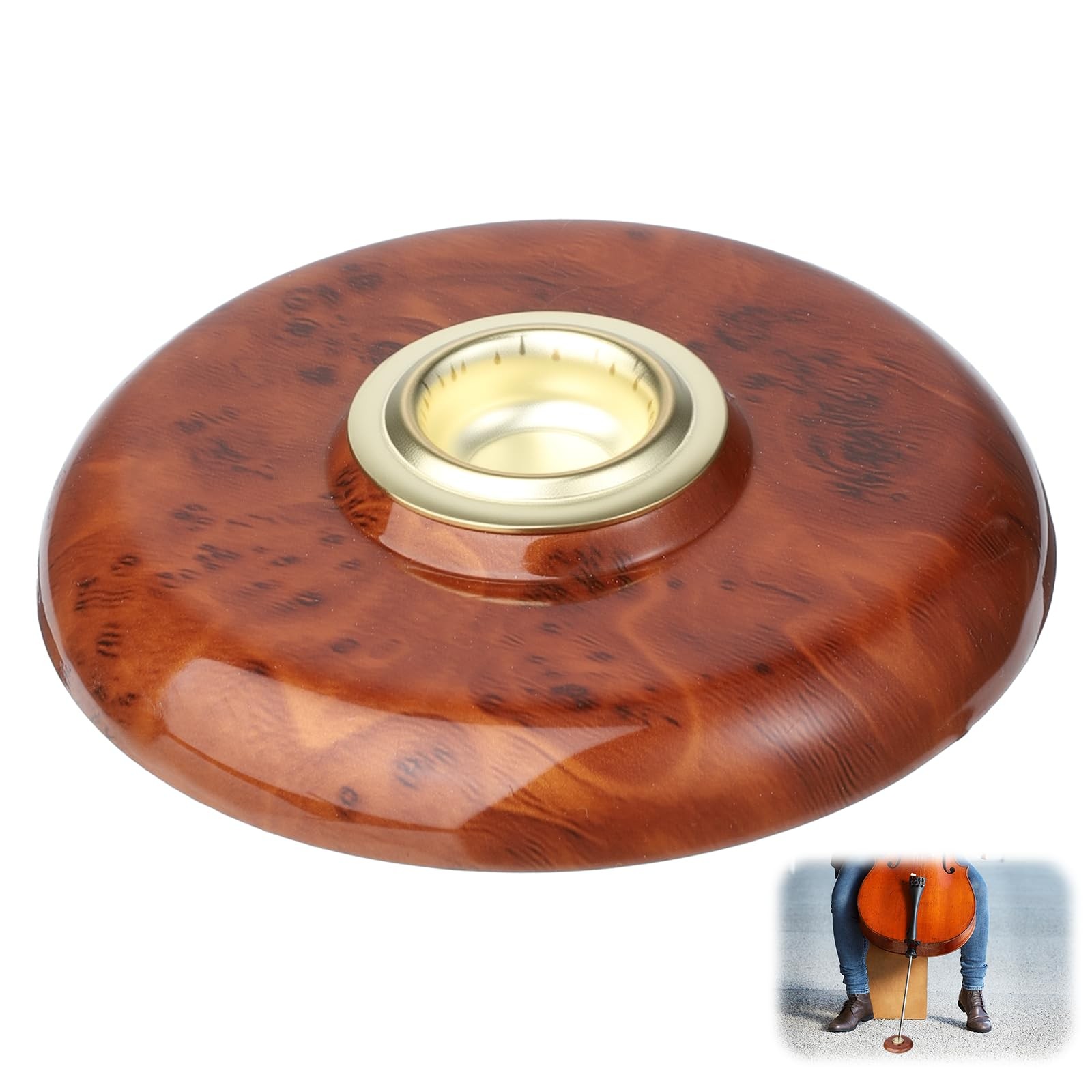 Cello Rock Stop Endpin Anchor NonSlip Stopper Rest Holder Floor Protector