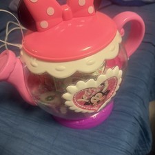 Minnie Mouse Terrific Teapot Pretend Disney Kids Toys Child  s Gift Set New