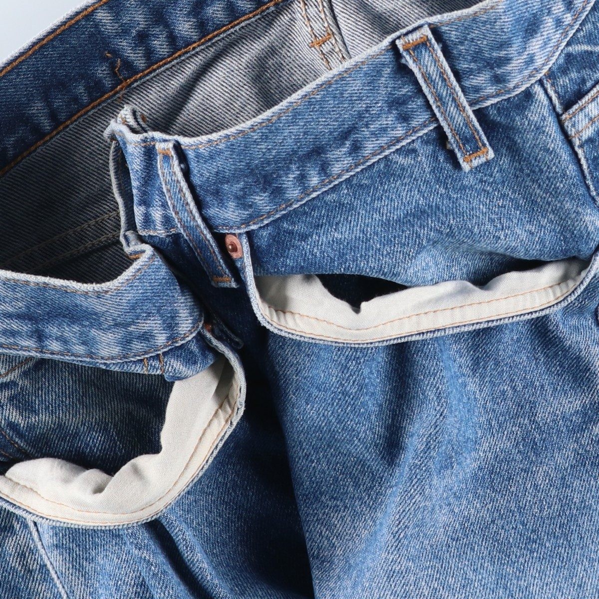 Vintage 90'S-00'S Levi's 505 tapered denim pants men's size W34 thumbnail 9