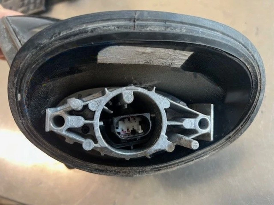 Mini Cooper Countryman 2011-2016 puerta espejo retrovisor lateral pasajero derecho negro OEM Foto 4 de 4