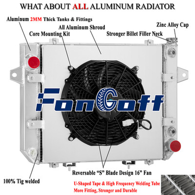 4 Row Radiator+Shroud+Fan Fit 2012-on Doosan Daewoo Forklift G20P-5 GM 3.0L LP.