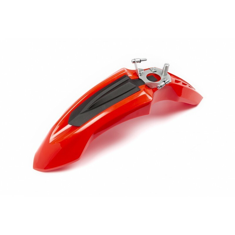 Garde boue avant S3 monture haute rouge compatible avec Montesa 4Ride et Cota