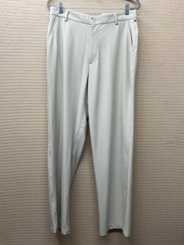 Tommy Armour Beige/Cream Stretchy Straight Trousers Pants Men Size 34x32