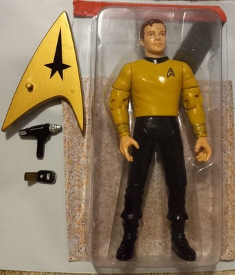Captain James T Kirk 1993 Star Trek TOS Action Figure Complete Playmates Classic