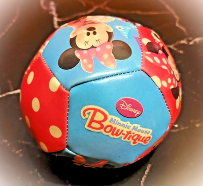 Süßer bunter Disney Ball   weich    Minnie Mouse [10cm]   wie neu!