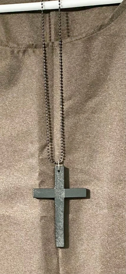 Disfraz de Halloween sacerdote, monje, mago o túnica Jedi Foto 3 de 3