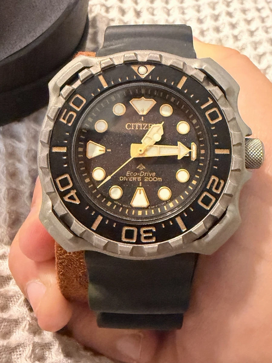 Citizen 200 m (20 ATM) Water Resistance Diver Wristwatches for