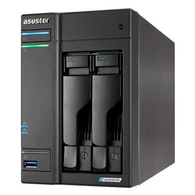 Asustor Lockerstor 2 Gen2 NAS 2-Bay Intel Celeron N5105, 4GB DDR4 RAM, 0/2 HDD/S