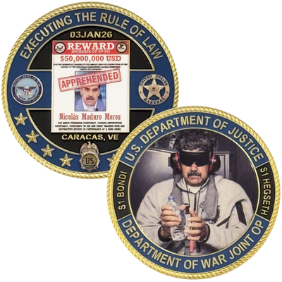 DL12-2 Dept of War DEA USMS Secretary Hegseth Pam Bondi Maduro