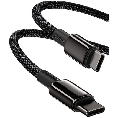 Baseus USB C auf USB C Kabel 100W 3M Schnellladung PD 5A Zinklegierung Typ C
