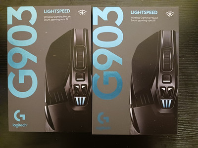 Logitech G903 LIGHTSPEED Wireless Gaming Mouse With Hero Sensor Bundle