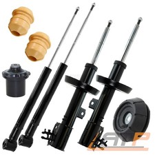4x STOßDÄMPFER GAS DOMLAGER PROTECTION-KIT VORNE + HINTEN FÜR OPEL VECTRA B