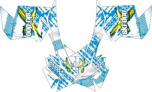 Ski Doo Brp Rev Xp Xm Xr Z Summit Freeride Graphics Decal Wrap 163 154 146 137 6 Ebay