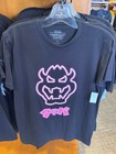 Universal Studios Epic Universe Super Nintendo World Bowser Neon Shirt 2025 NWT